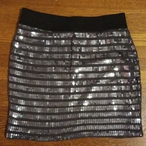 Sequins Mini Skirt